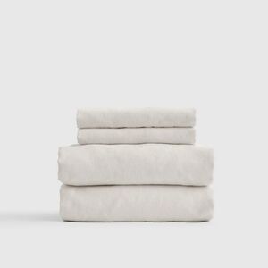 NWT! Quince 100% Linen Sand Sheets & 1 Pillowcase!  Sz. Twin! (176) (READ)